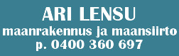 Ari Lensu logo